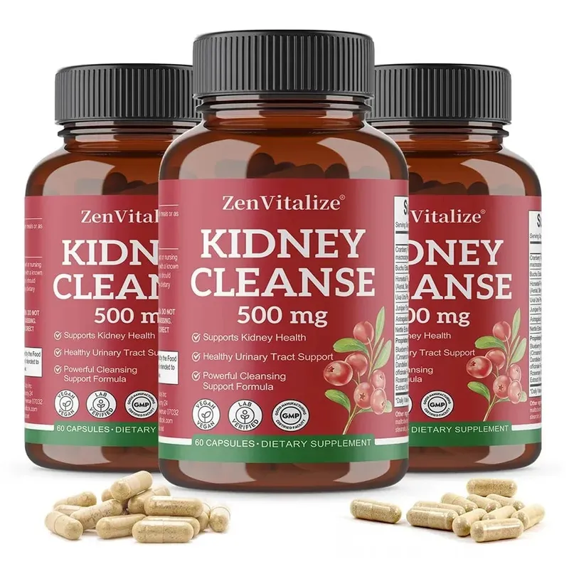 Kidney Cleanse Supplement with Cranberry Supports Urinary Tract Renal Health & Immune System Function — image 10