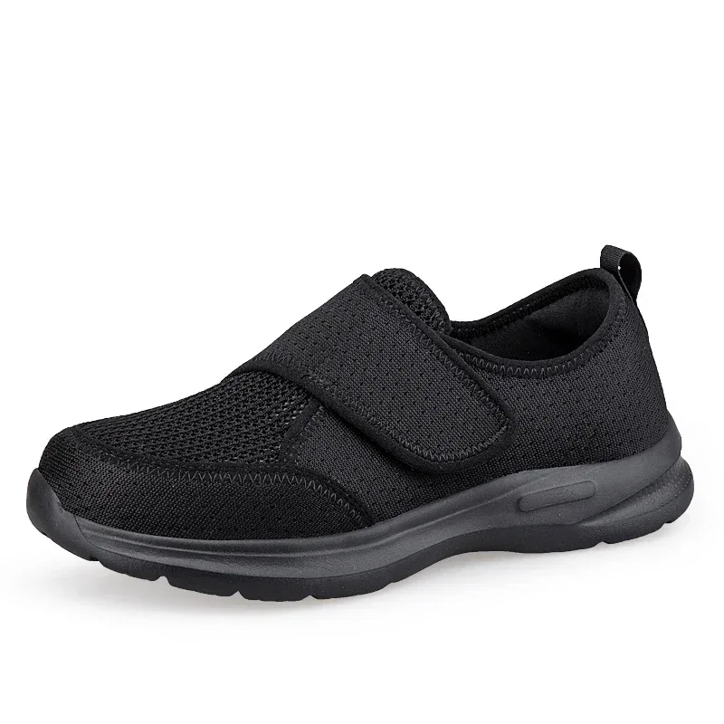 Men's Orthopedics Wide Feet Swollen Walking Casual Sneakers Unisex Thumb Eversion Adjusting Soft Comfortable Diabetic Man Shoes