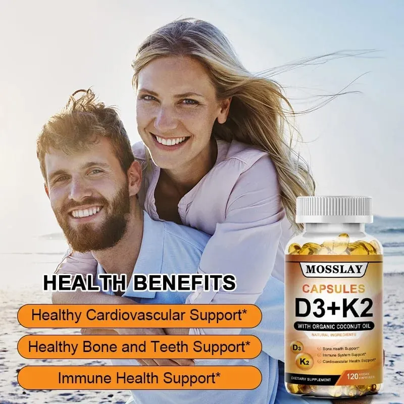 Vitamin-K2- und D3-Ergänzung Premium-Formel (30/60/120 Kapseln) — image 5