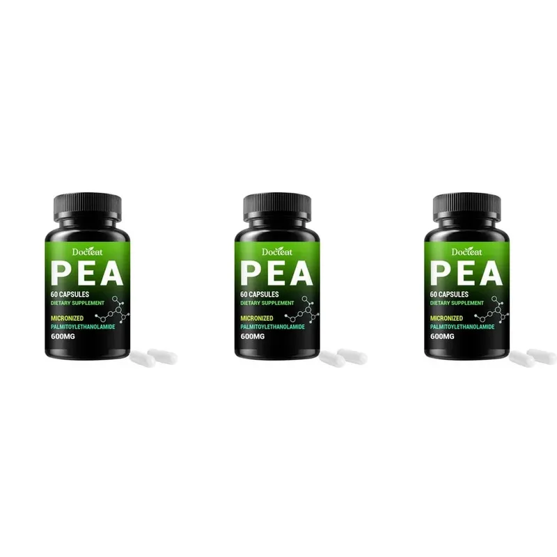 Docteat PEA 600mg Capsules Micronized Palmitoylethanolamide Supports Compound Balance Maintenance Comfort and Ease 60 Capsules — image 12