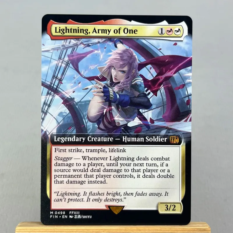 FIN HOLO14-Ⅰ01 Tcg Proxy Cards Vivi Ornitier Sephiroth Fabled SOLDIER Summon Bahamut Cloud Midgar Mercenary