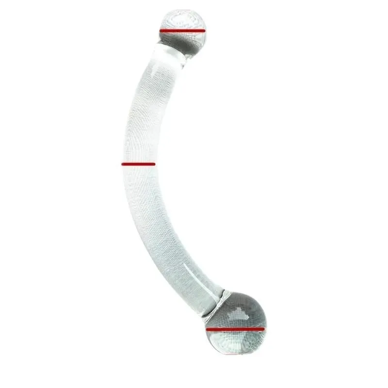 Dildos Anal Plug Transparent Glass Sex Toy Masturbator Anus Dilator Stimulation Massager Pleasure for Men Women Adult Sex Toy — image 5