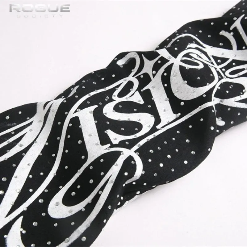 Punk Flame Rhinestone Jeans Men Harajuku Black High Street Elastic Streetwear Y2K Grunge HipHop Casual Denim Pants Unisex Edgy — image 5