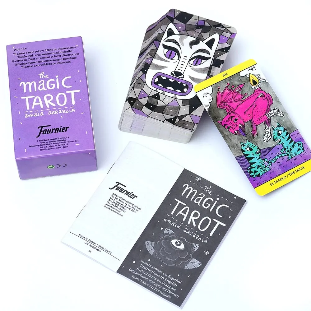 España The Magic Tarot Cards in Spanish Version Board Game Divination Deck for Beginners Oracle Cards Tarot Deck Family Party — image 6