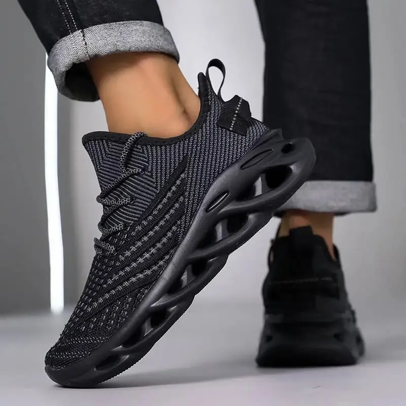 Sneakers Men Shoes Lightweight Male Shoes High Quality Men Mens Non-slip Shoes Mesh Breathable Soft Soled Shoe Non-slip 35-47 — image 3
