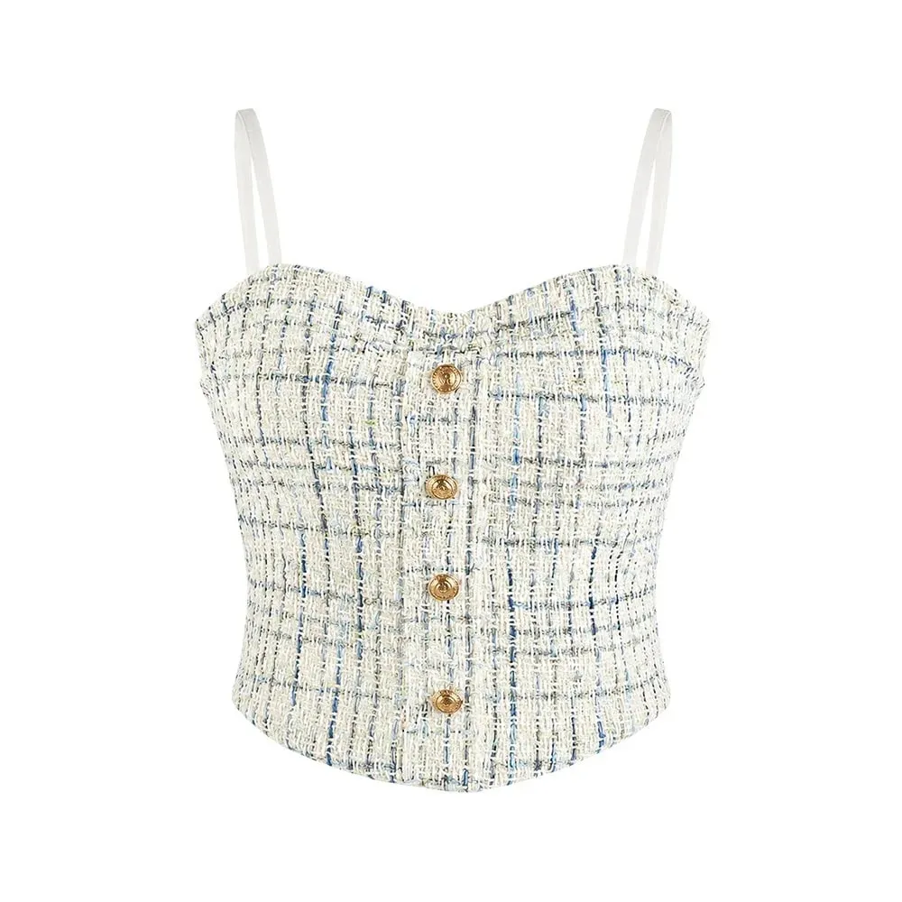 Casual Elegant Summer Tank Tops Slim Underwear Cami Top Shirt Sleeveless Chest Halter Vest Corset for Women — image 10