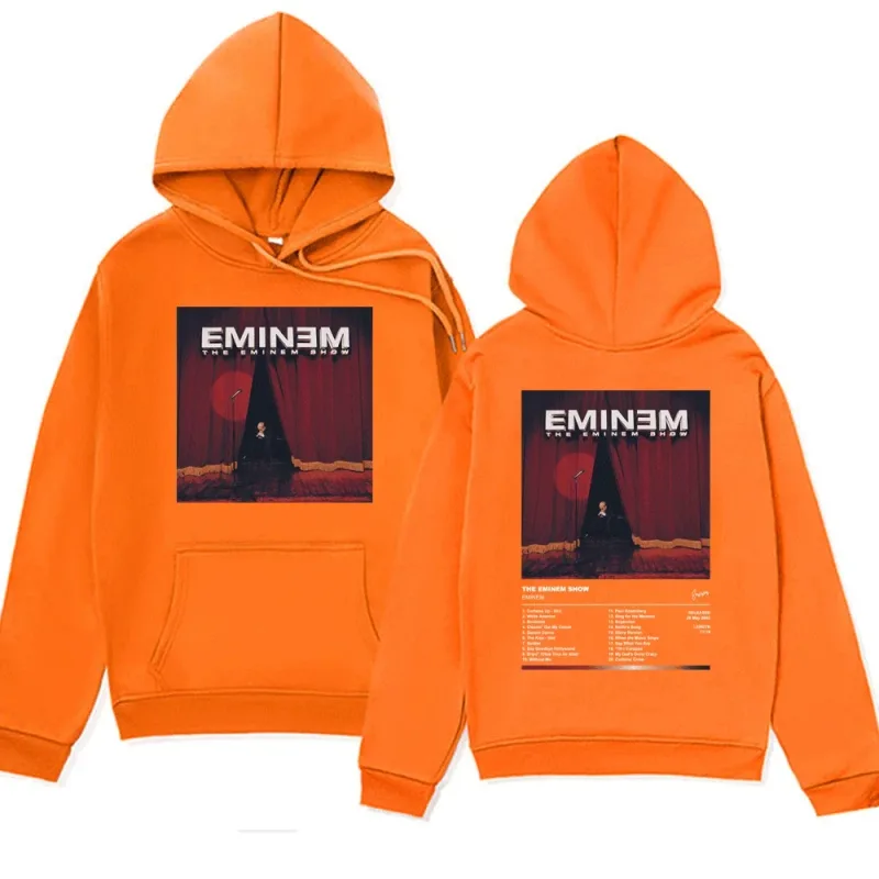 Eminem singer men's and women's hooded sweatshirts 90s retro Harajuku clothing casual hoodies fashionable hooded sweatshirts — image 11