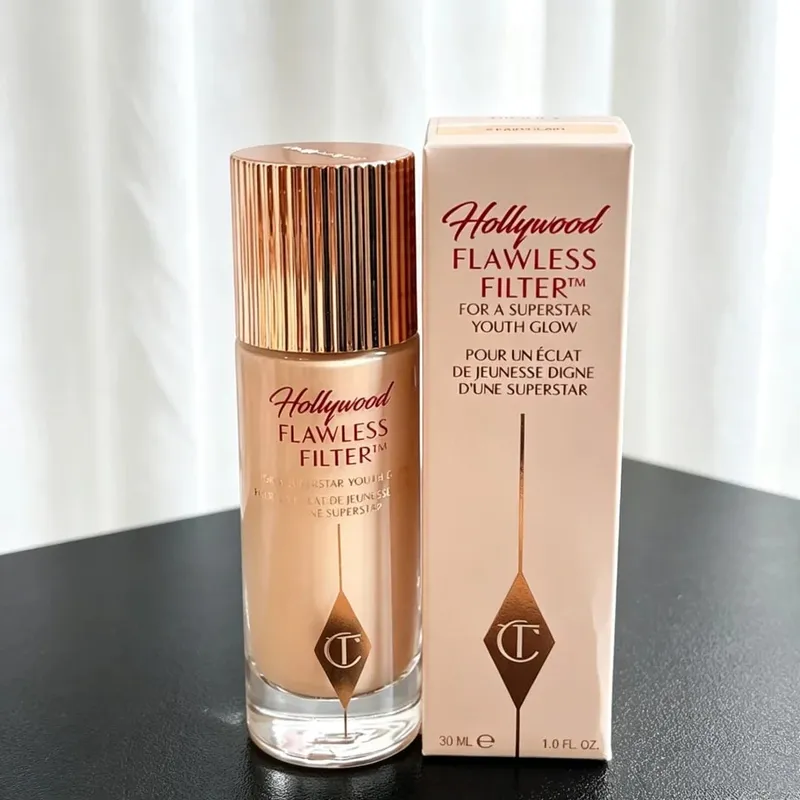Charlotte Tilbury Lip Stick Liquid Foundation Highlighter Pressed Powder Blush Facial Spot Concealer Foundation Makeup Cosmetics — image 10