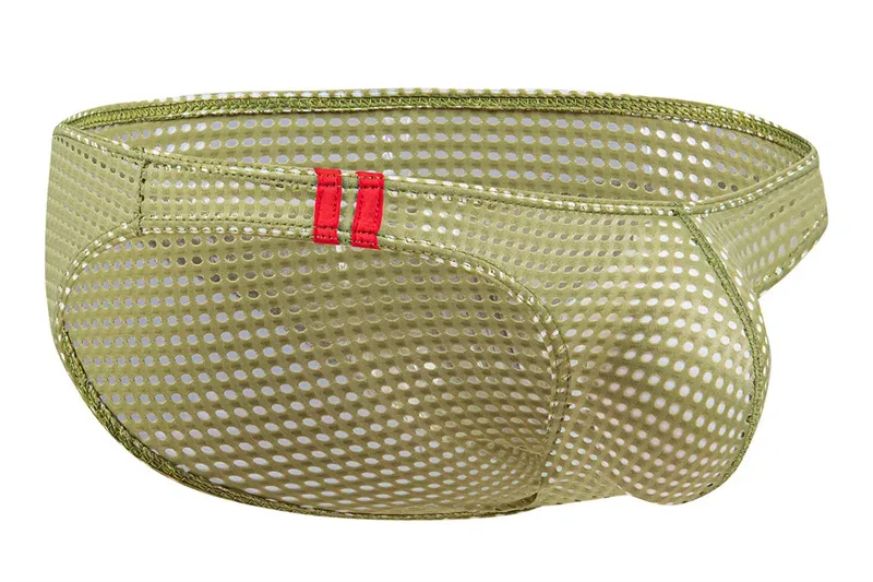 Slip da uomo Estate Traspirante Fori Intimo U Convesso Sottile Vita bassa Slip intimo da uomo Slip Mutande Calzoncillos