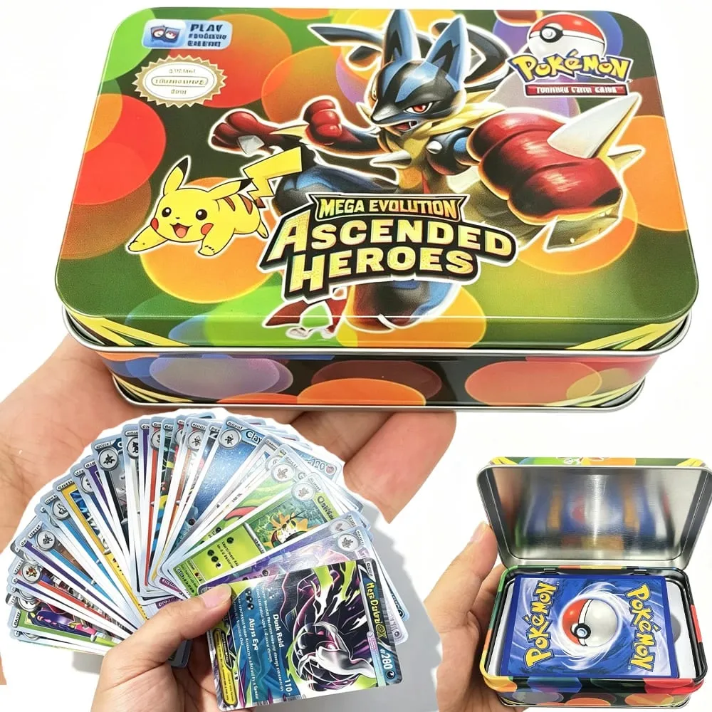 42pcs Pokémon Cards Battle Toys Lost Origin Pokémon Box with Anime Bank Pokémon Game Cards MEGA EVOLUTION for Childre — image 3
