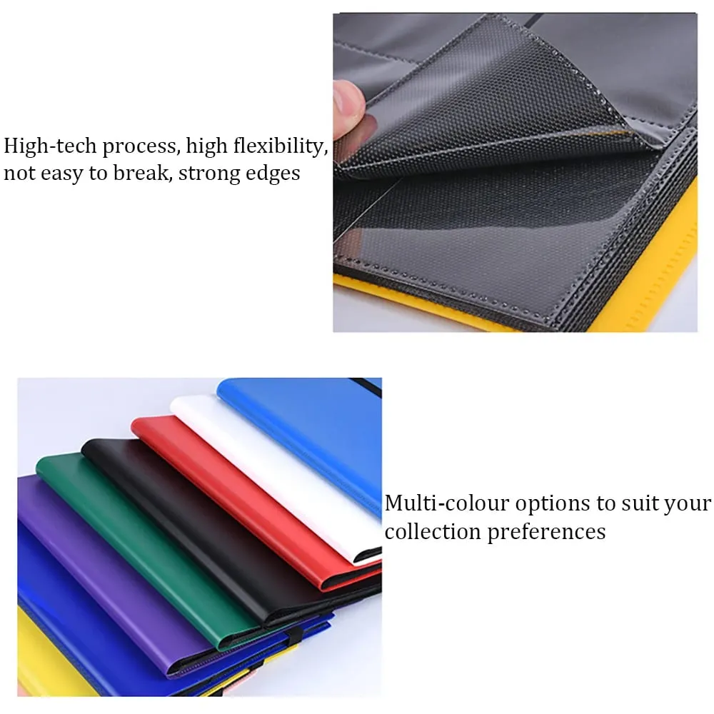 Card Binder 9 Pocket 360 Pockets Trading Card Album for Standard Cards Side Loading Card Collection Folder for PTCG Game Cards