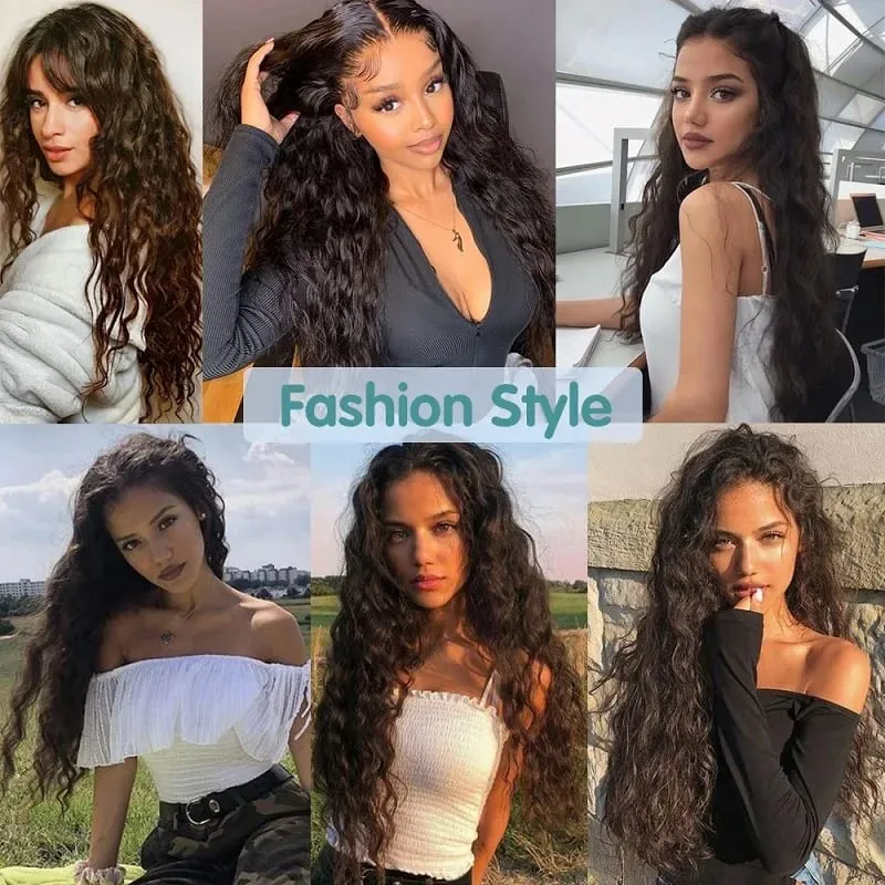 24Inch Synthetic Long Kinky Curly Clip-in Hair Extensions for Women High-Temperature Fiber Fluffy Hairpiece Everyday Wear