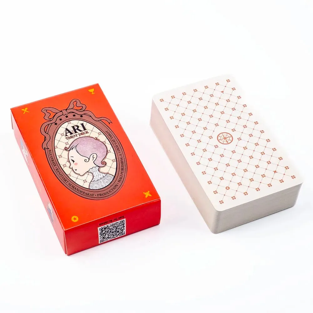 78 Pcs Joyful Whimsical Cute Baby Cartoon Tarot Deck - an Intuitive And Magical 78-Card Deck for Divination And Self-Discovery — image 1