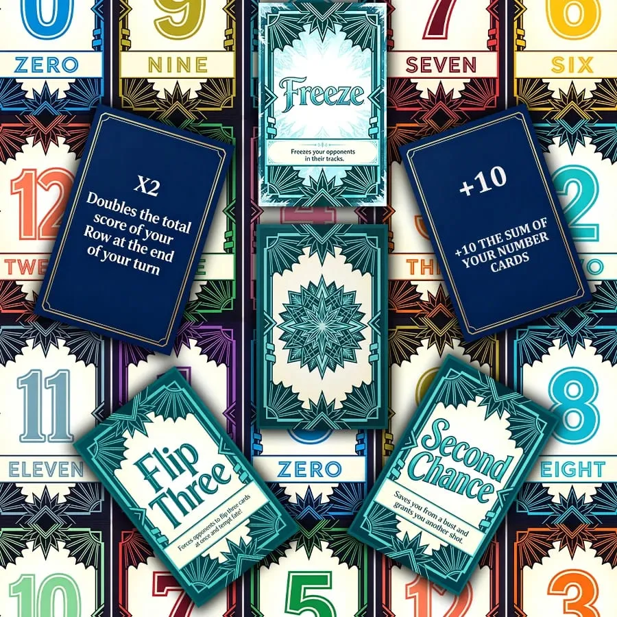 A 94-card strategy card game set a multiplayer tabletop card game that combines luck and strategy a party card game.