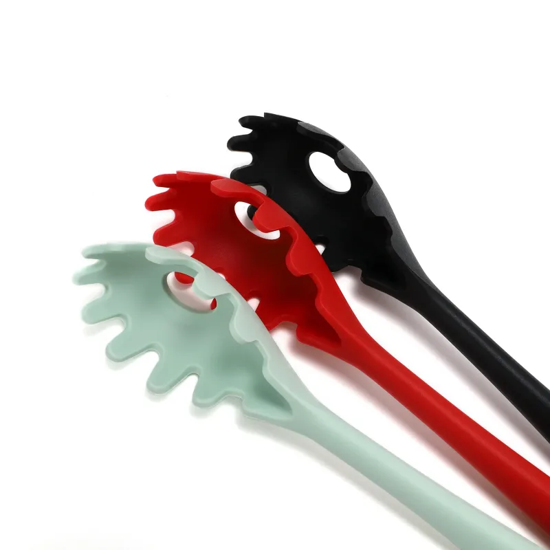 11.2 Inch Pasta Nĩa Silicone Cao Cấp Spaghetti Dụng Chịu Nhiệt Mỳ Thìa Máy Chủ Thực Phẩm Nhà Bếp Dụng Cụ Nấu Ăn — image 5