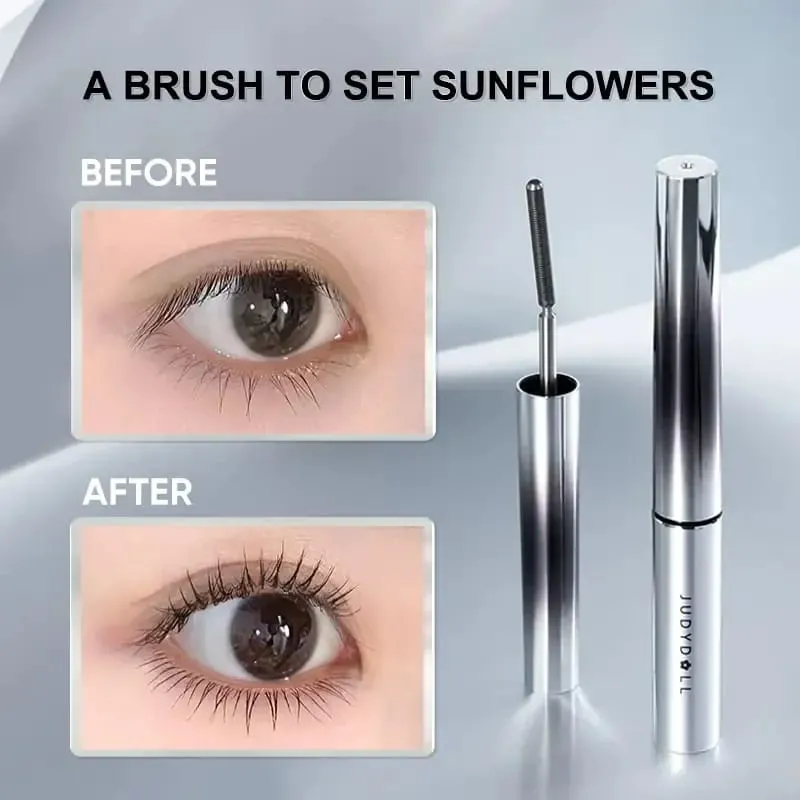 Judydoll Lashes Mascara, wasserdichte Seidenfaser-Mascara, schwarz, lange Curling-Wimpernverlängerung, sexy Augen, Make-up, Kosmetik — image 5