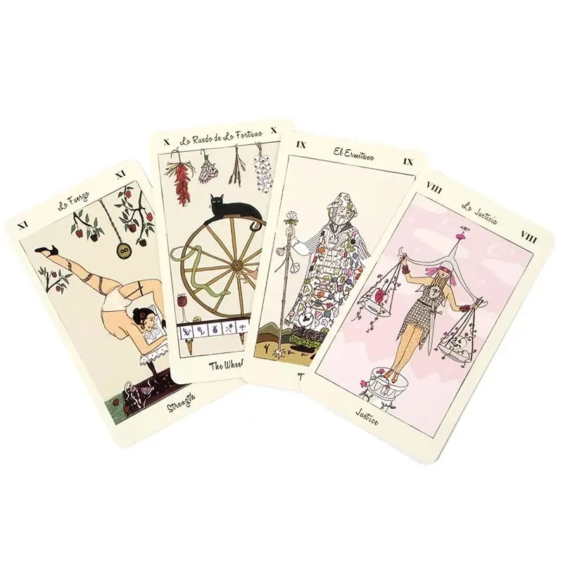 Tarot de Carlotydes Shadowland Tarot Mystery 78 Card Deck Tarot With Pdf Guidebook Beginners Divination Magic Alchemy Moon Phase — image 2