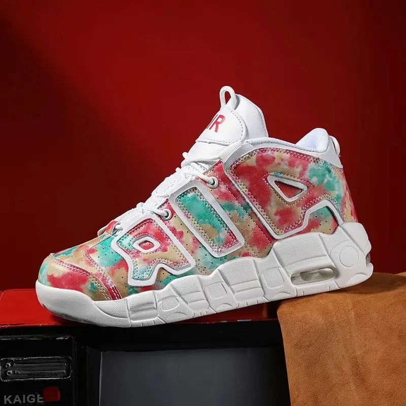 Couple Trend Air Cushion Sneakers 2026 Large Size Light Non-slip Durable Basketball Running Casual Shoes — image 13