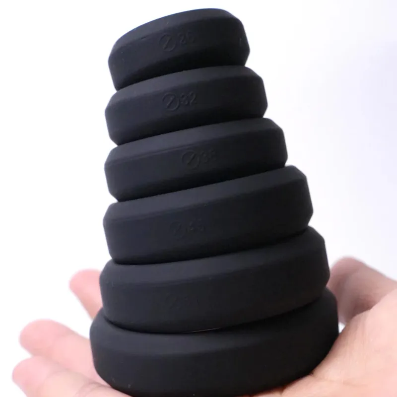 Silicone Semen Lock Ring Penis Enhance Erection Delay Ejaculation Cockring Sex Toys For Men Foreskin Cock Ring Adult Shop — image 8