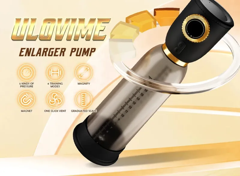 Electric Penis Pump Male Sex Toy for Men Penis Enlarge Vacuum Pump Male Penis Extender Male Masturbator Air Pressure Sex Toy — image 2