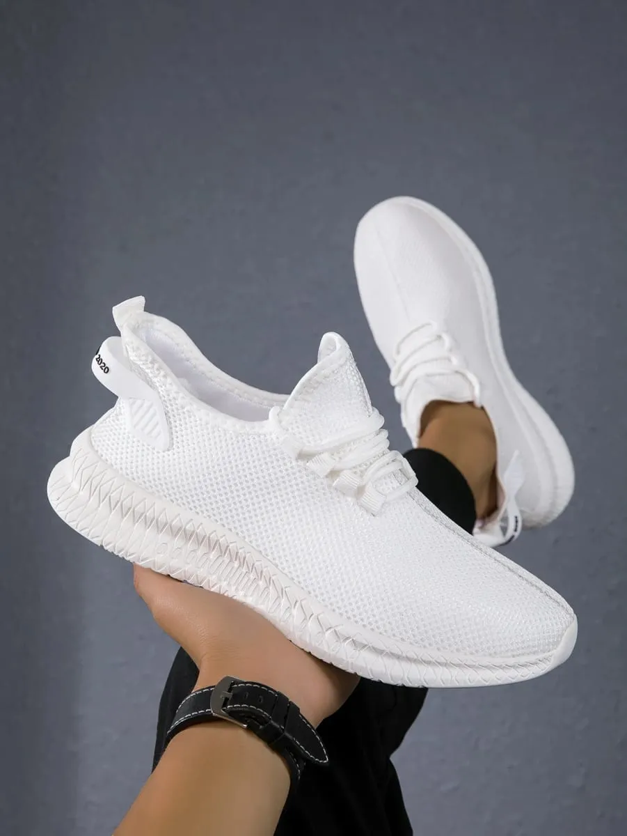 Men's Lightweight Breathable Running Shoes with Lace-Up Design Comfortable All-Day Versatile Fashionable Mesh Upper — image 10