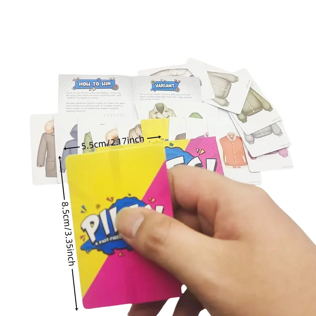 Clothes Matching Game a Multiplayer Casual Board Game Card Game a Fun Tabletop Card Toy for Parties Team Building and Family Interaction with Simple Rules That Are Easy to Learn Circle-Based Competitive Play a Brain-Teasing Stress-Relief Ac — image 2