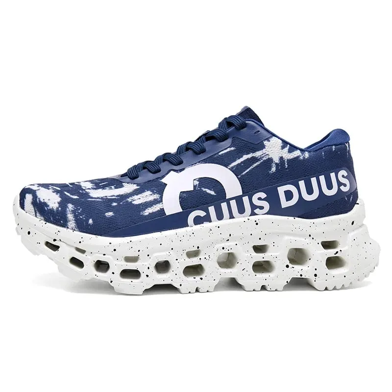 Men Sneakers High-quality Mesh Breathable Hollow Out Soft Sole Rebound Anti Slip Marathon Sports Shoes Comfort Outdoor Running — image 11