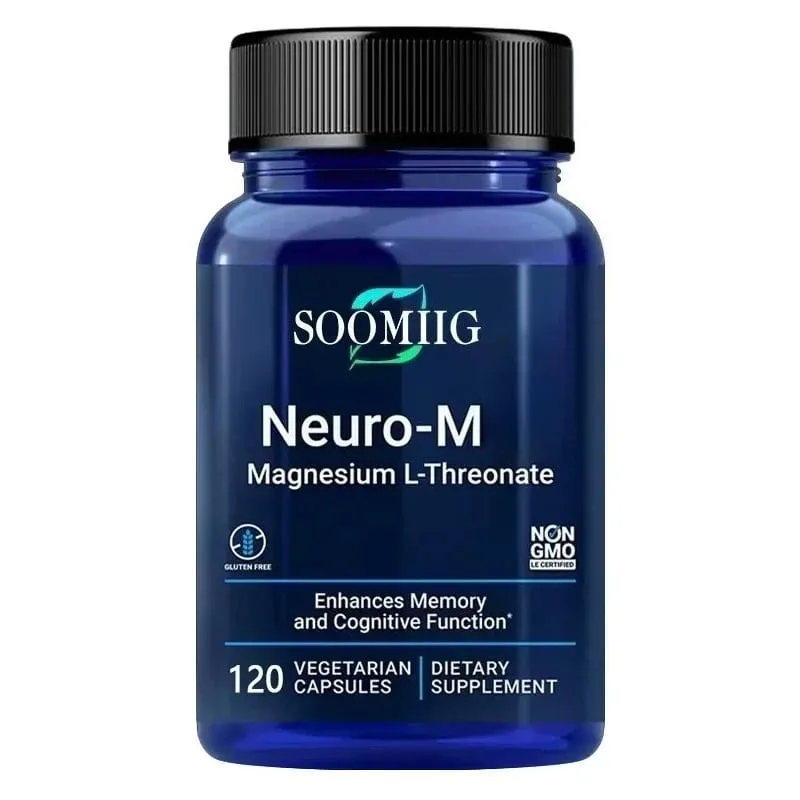 Soomiig Magnesium L-Threonate - Promotes Brain Health Enhances Memory Concentration & Cognition Boosts Nerve Energy — image 8