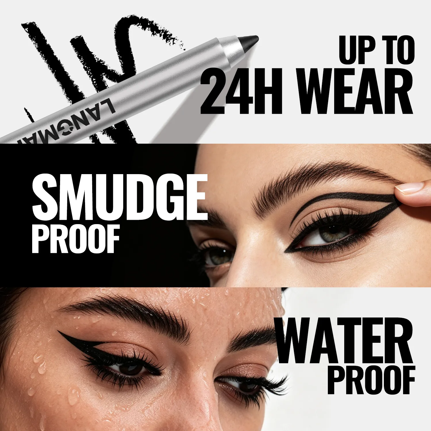 Pearlescent Green Eyeliner Pencil 12 Color Smooth Eye Pigment Glitter Eye Liner Eyeshadow Pen Long-Lasting Waterproof Eye Makeup