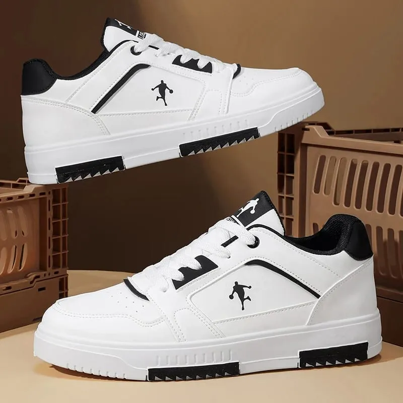 Fashion Forward Men's Casual Trainers - Clean Lines Contrasting Red Trim Must-Have for Sneakerheads & Style-Conscious Buyers — image 4