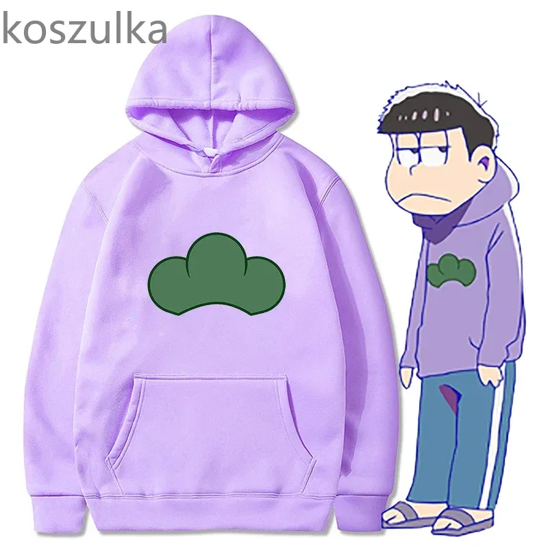2025 Osomatsu San Hoodie Cosplay Costumes Karamatsu Anime Harajuku Matsuno Ichimatsu Osomatsu-san Hoodies Sweatshirts Kpop Cloth