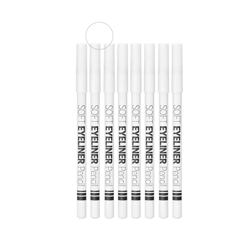 Smooth Waterproof White Eyeliner Pencil - Long-Lasting Eye Brightener Easy Wear Fashion Makeup Tool for Smooth Application — image 14