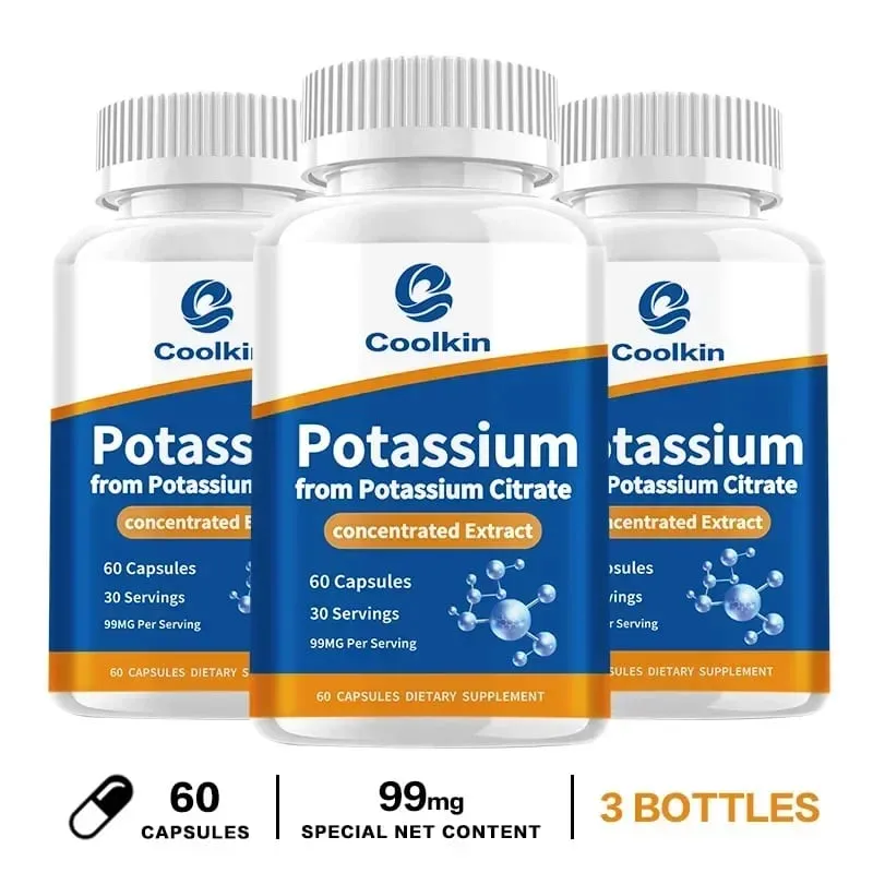 Potassium Citrate - for Heart Cardiovascular Kidney Nerve Health Containing Essential Minerals — image 10