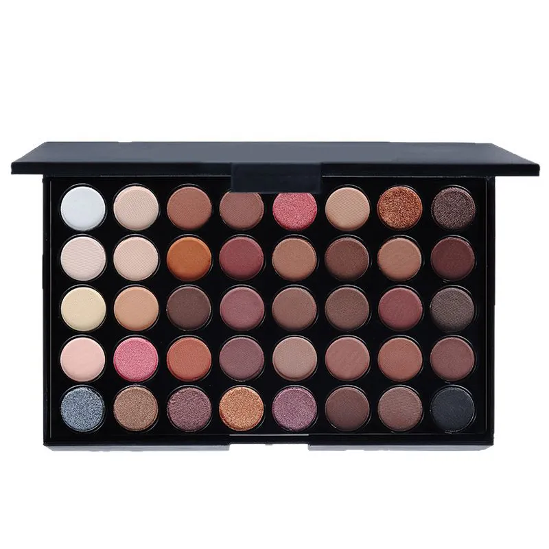 40 Colors Glitter Eyeshadow Palette Matte Waterproof Long Lasting Pressed Powder Earth Tone Women Eye Makeup Palette Cosmetics — image 5