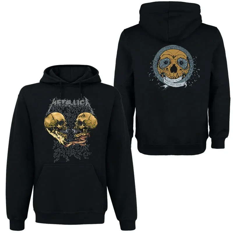Band Rock Dark Wind Hoodie Men's Street Hip Hop Top Comfortable Hooded Sweater Fall_Winter Personality Men's Clothing — image 11