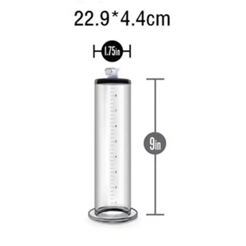 Penis Vacuum Pump Enlargement Male Masturbation Acrylic Manual Sex Toys For Men Penile Extender Trainer Delay Endurancer