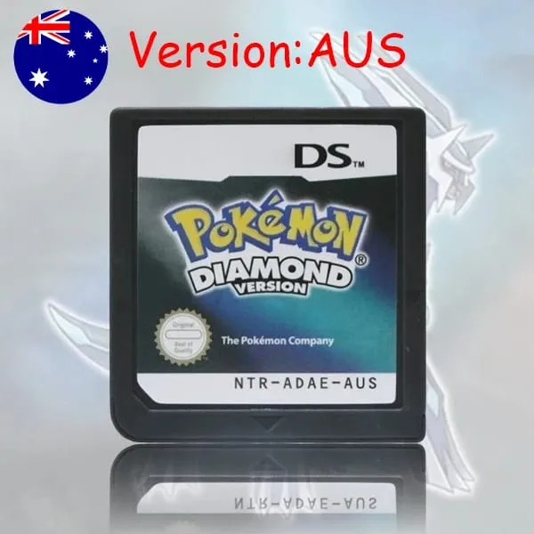 Cartouche de jeu NDS série Pokemon platine perle diamant HeartGold SoulSilver USA/EUR/FRA/ITA/NOE/AUS/ESP Version pour NDS