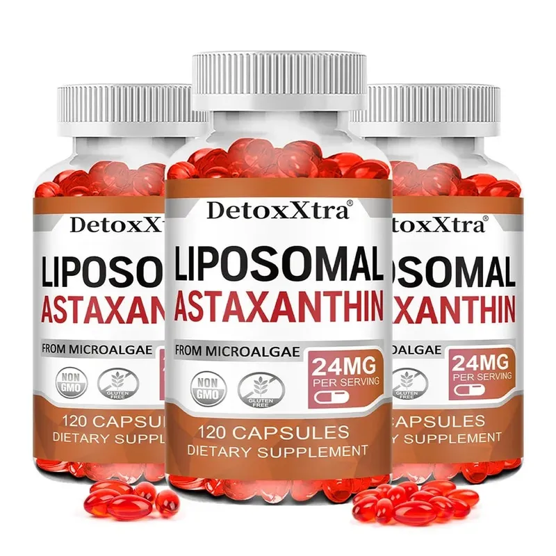 Liposomal Astaxanthin 24mg High Absorption Premium Antioxidant Supports Metabolism Eye Skin Joint & Immune Health Non-GMO — image 11