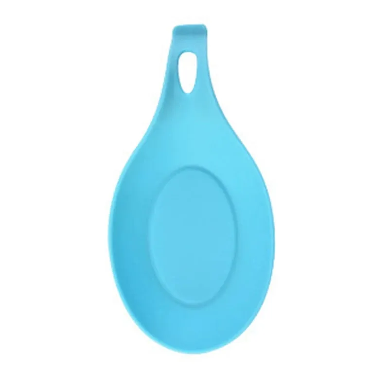 Silicone Spoon Rest Spatula Holder Heat Resistant Utensil Placemat Tray Kitchen Tools — image 12