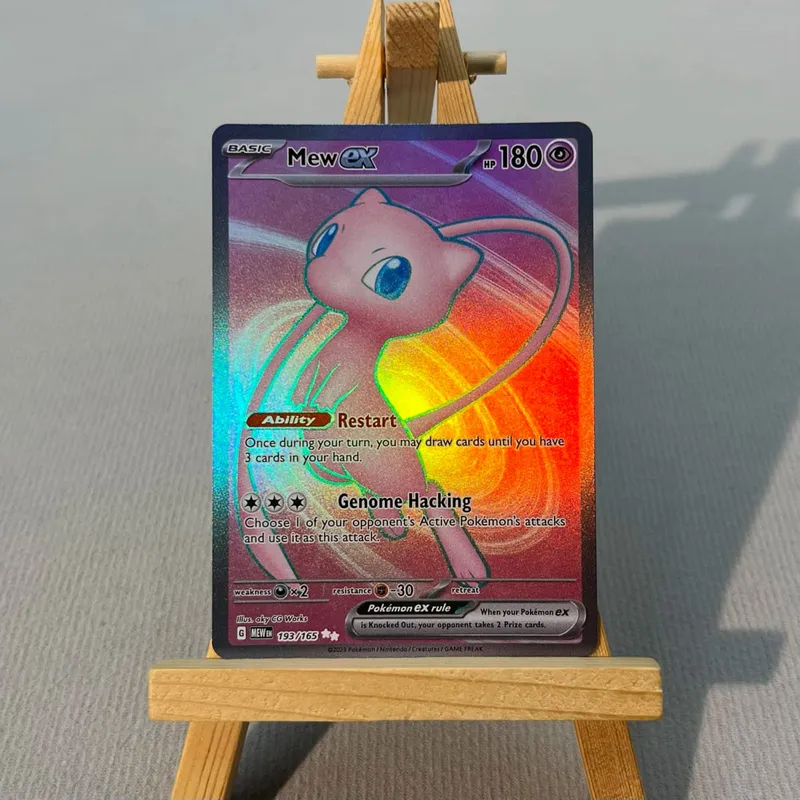 MEW PTCG13-003 Tcg proxy PKM Cards Charizard ex Bulbasaur Charmeleon Rare Collection Battle Toys Gifts for Hobbies home play — image 19