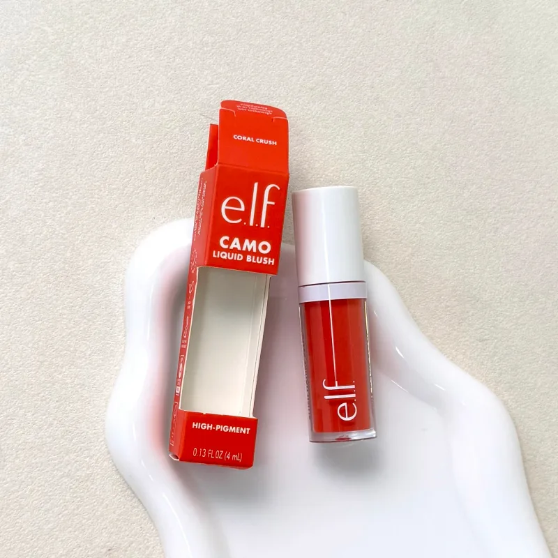 Bán chạy nhất Elf công dụng kép Liquid Blush Lip Gloss Dưỡng ẩm liên tục Tạo bột làm sáng tự nhiên Mỹ phẩm Blusher dạng lỏng