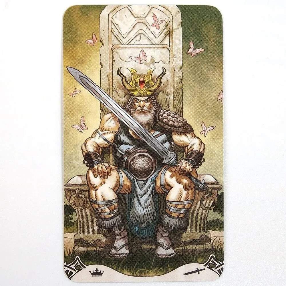 10.3*6cm 78 pcs tarot cards Erotic Fantasy Tarot Deck Leisure Party Table Game Fortune-telling Prophecy Oracle Cards — image 6