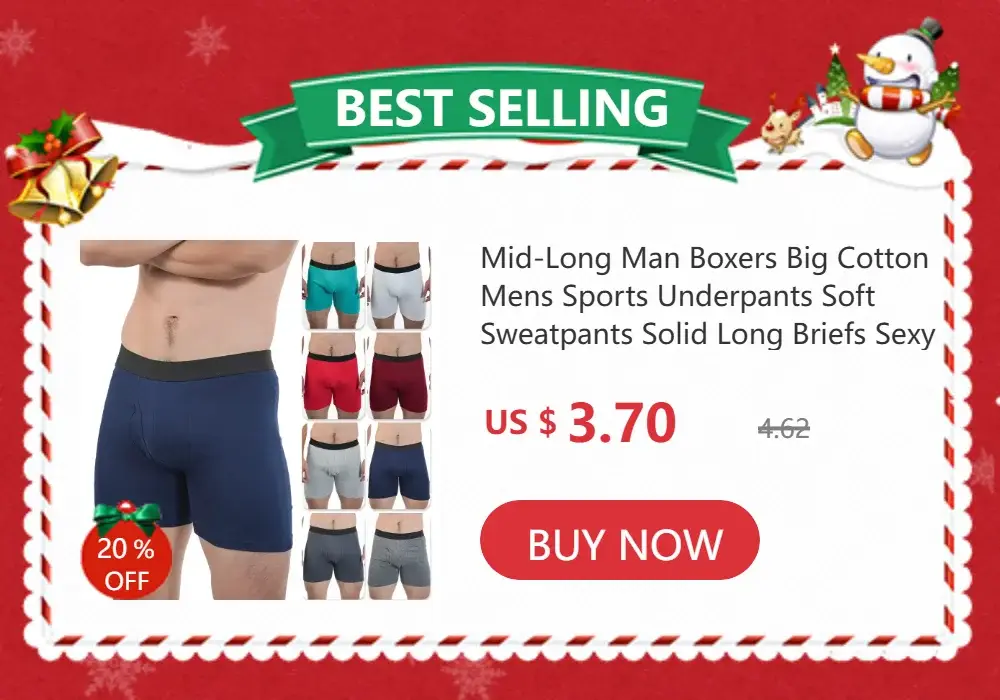 1PC gros caleçon solide bas de pyjama à la maison grande taille boxeurs slip pour hommes taille haute Allo pantalon coton pantalons bas de sommeil