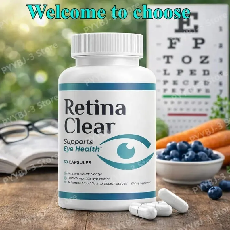 60 Count Eye Protection Capsules Supports Visual Clarity and Relief Eye Fatigue Supplement Contain Lutein multivitamin & Zinc — image 1