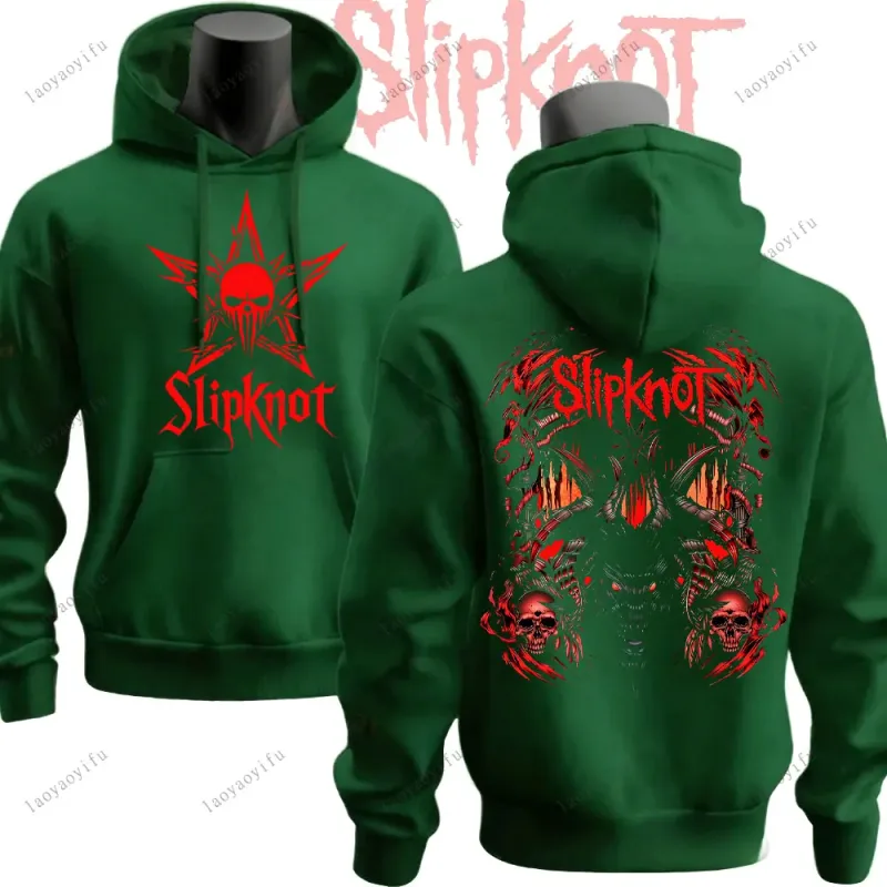 Men's New Style S-Slipknots Music Logo Metal Rock Band Women Men Hoodie Sweatshirts Novelty Trend Clothes Hoody Winter Pullovers — image 8