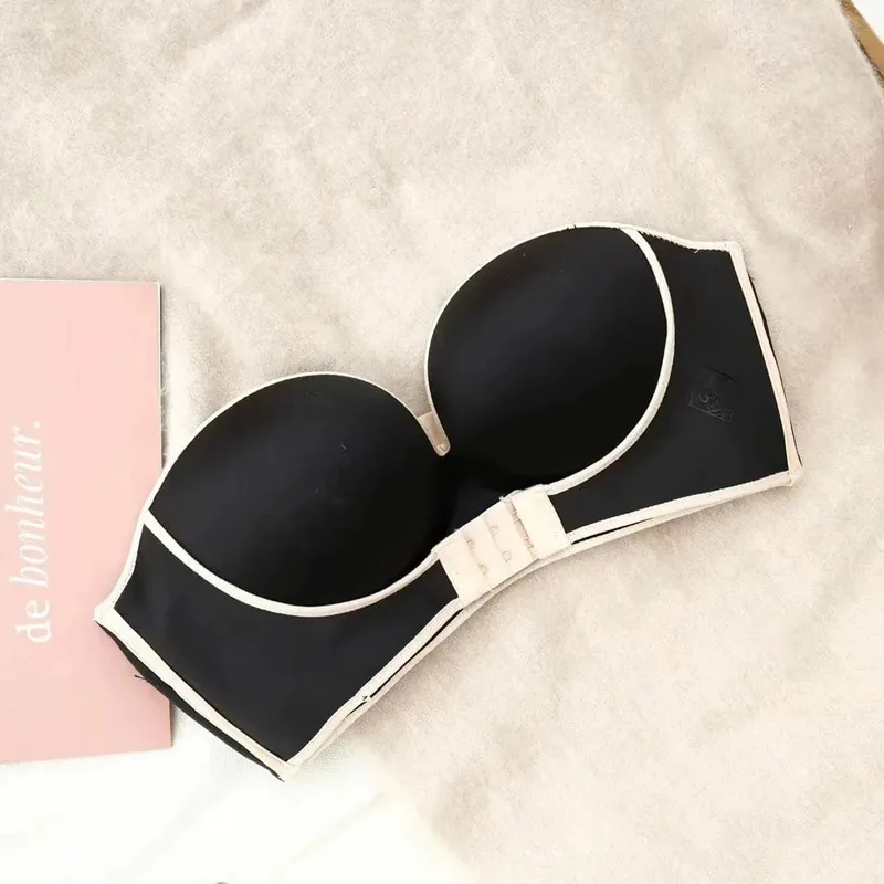 NEW Women's Cotton Bra Sexy Underwear Fashion Push Up Comfort Brassiere Strapless Breathable Underwear Female Lingerie