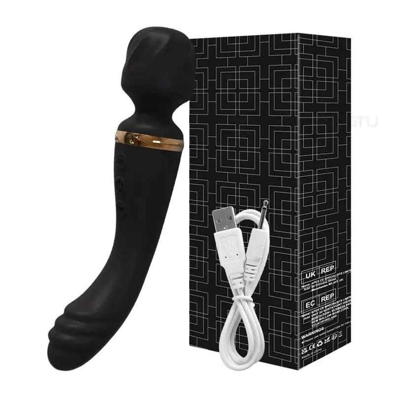 Y-Pao Dual Motor AV Wand Vibrator G-Spot Clitoral Stimulator Female Vibrador Adult Sex Toys For Women Deep Tissue Massager