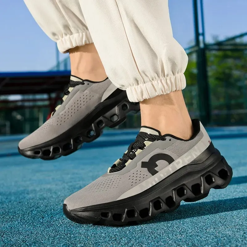 Men's Shock-absorbing Sports Shoes Casual Sneakers Running Shoes Men's Shoes Fashion Mesh Outdoor High Quality Classic Sneakers — image 2