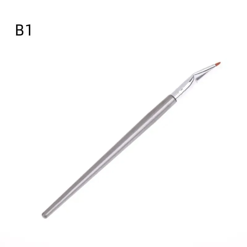 1pc Eyeliner Brushes Angled Liner Makeup Brush Pointing para sa Gel Liquid Powder Synthetic Hair Eyes Cosmetic Tools