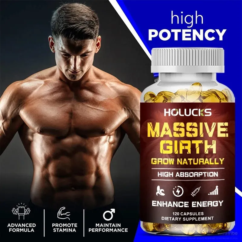 Advanced Men's Health Supplement with Ashwagandha & Maca Root Support Male Vitality Enhanced Stamina Stress Performance — image 6